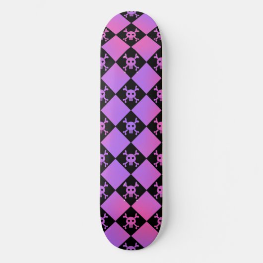 Skateboard en diamantskateboard (Voorkant)