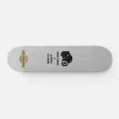 skateboard "end careers 60 lijst per seconde" (Horizontaal)