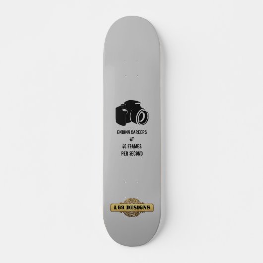 skateboard "end careers 60 lijst per seconde" (Voorkant)
