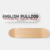 Skateboard English Bulldog (Horizontaal)