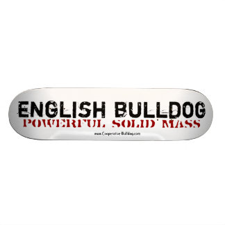 Skateboard English Bulldog