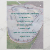 Skateboard Evenement Reclame voeg foto en logo toe Flyer (Achterkant)
