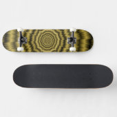Skateboard Eye Boggling Explosion in Gold (Horizontaal)