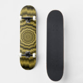 Skateboard Eye Boggling Explosion in Gold (Voorkant)