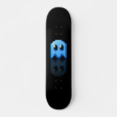 Skateboard fan art Pac-Man Black Blue (Voorkant)