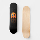 Skateboard fan art Pac-Man Zwarte Oranje (Voorkant)