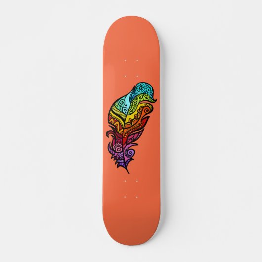 Skateboard, Feather Persoonlijk Skateboard (Voorkant)