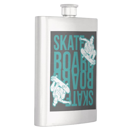 skateboard  flacon (Rechts)