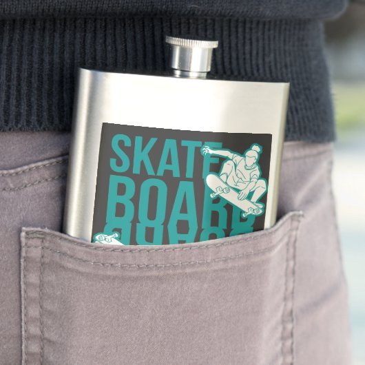 skateboard flacon (Voorbeeld)