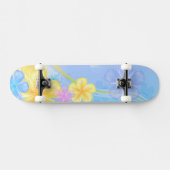 Skateboard-Floral Skateboard (Horizontaal)