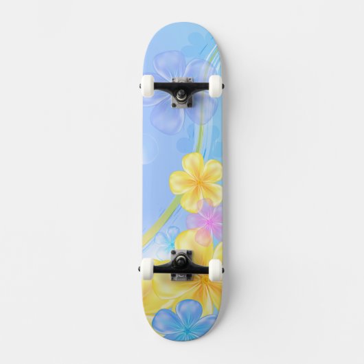 Skateboard-Floral Skateboard (Voorkant)