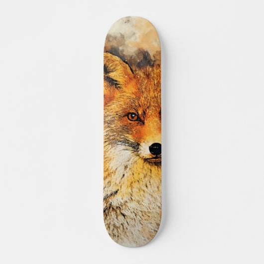 Skateboard fox #fox (Voorkant)