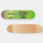 Skateboard Frankenmoji (Horizontaal)