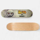 Skateboard Frankenmoji Vintage (Horizontaal)