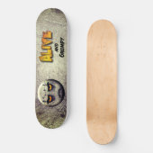 Skateboard Frankenmoji Vintage (Voorkant)