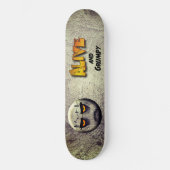 Skateboard Frankenmoji Vintage (Voorkant)