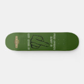 skateboard "FREE SPEECH BABY" (Horizontaal)