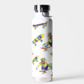 Skateboard Girl Waterfles (Links)
