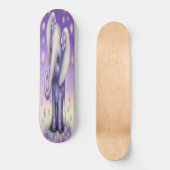 Skateboard Girly flower baby olifant (Voorkant)