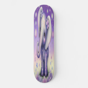 Skateboard Girly flower baby olifant