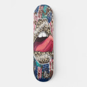 Skateboard Girly Lips (Voorkant)