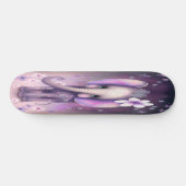 Skateboard Girly white flower baby olifant (Horizontaal)