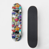 Skateboard - graffiti-ontwerp (Voorkant)