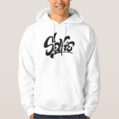 Skateboard Graffiti Selfie Street Hoodie (Voorkant)