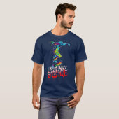 Skateboard Graffiti Style Skater Boys T-shirt (Voorkant volledig)