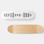 SKATEBOARD GRAPPIGE SKATER HIPSTER MUURKUNST COOL (Horizontaal)