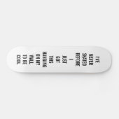 SKATEBOARD GRAPPIGE SKATER HIPSTER MUURKUNST COOL (Horizontaal)