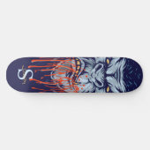 skateboard Great Ape Skull Monogram (Horizontaal)