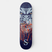 skateboard Great Ape Skull Monogram (Voorkant)