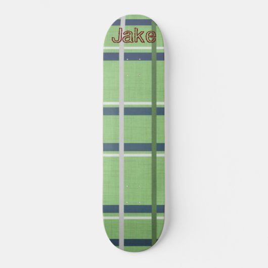 Skateboard Green Blue (Voorkant)