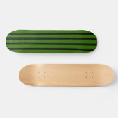 Skateboard Green en Black Stripe HAMbWG (Horizontaal)