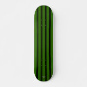 Skateboard Green en Black Stripe HAMbWG (Voorkant)