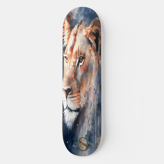 skateboard Grote dame Leeuwenkoning van Jungle (Voorkant)