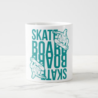 skateboard  grote koffiekop