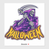skateboard | Halloween Grim Ripper Sticker (Vel)