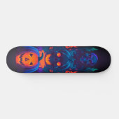 Skateboard halloween kunst (Horizontaal)