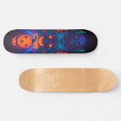 Skateboard halloween kunst (Horizontaal)
