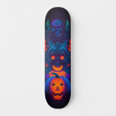 Skateboard halloween kunst (Voorkant)