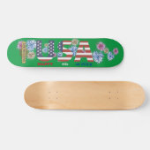 skateboard "HAPPY 4th of JULY" (Horizontaal)