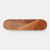 Skateboard - Hard Rock-paneel met houten kleurenon (Horizontaal)
