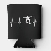 Skateboard-hartslag Blikjeskoeler (Achterkant)