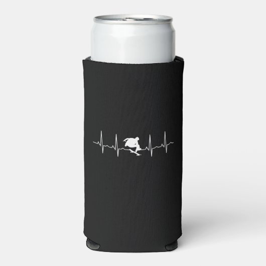 Skateboard-hartslag Seltzer Blikjeskoeler (Seltzer Voorkant)