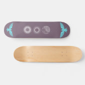 Skateboard, hemelse symbolen persoonlijk skateboard (Horizontaal)