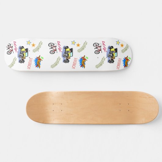 Skateboard Hero Fietswagen Vliegtuig (Horizontaal)