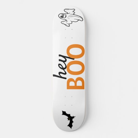Skateboard - hey BOO Ghost/Bats (Voorkant)