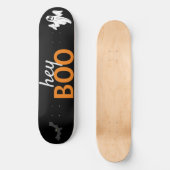 Skateboard - hey BOO Ghost/Bats Black (Voorkant)